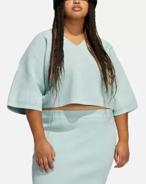 Adidas IVY PARK KNIT CROP JERSEY (PLUS SIZE)