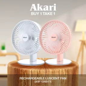 B1T1 Akari Rechargeable LuSCENT Fan (ARF-134)