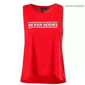 Better Bodies Deep Cut Top - Scarlet Red