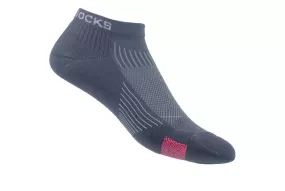 Biowin Neurosocks - Athletic No Show -  Stingtray Grey