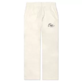 Caza Terry Track Pant - Off White