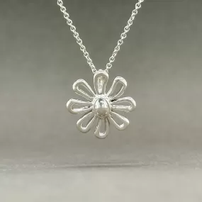 Estate Tiffany & Co. SS Picasso Daisy Flower Pendant