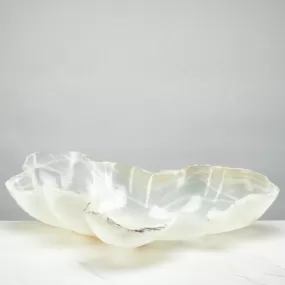 Natural White Onyx Bowl 26