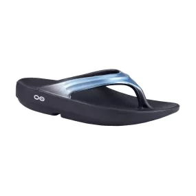 Oofos OOlala (Womens) - Metallic Power Blue