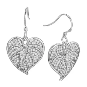 Pavé Anthurium Earrings