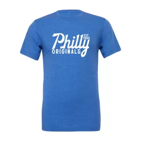 Philly Originals Blue Super Soft Tee