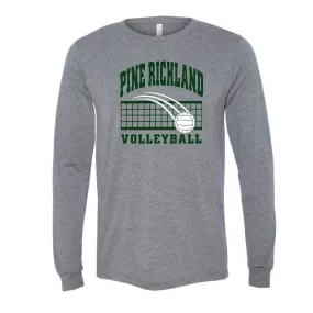 Pine Richland Volleyball Super Soft Long Sleeve Tee