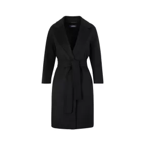 'S Max Mara Belted Long-Sleeved Coat