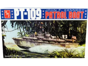 Skill 2 Model Kit PT-109 John F. Kennedy World War II Patrol Boat 1/64 Scale Model by AMT