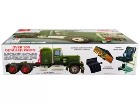 Skill 3 Model Kit Kenworth Conventional Tractor Alaskan Hauler 1/25 Scale Model by AMT