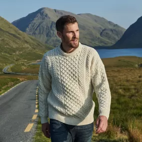 Traditional Aran Sweater - Aran Woollen Mills