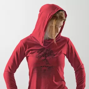 Women's LightWeight Hoodie Sleeping Giant